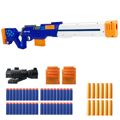 Toy Gun with Foam Dart Bullets, Toy Blaster, Toy Guns for Boy & Girl, Blaster Guns Shooting, Christmas Halloween Birthday Gifts for Adults Teen