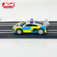 Track racing car accessories, toy car model. 1:64 model car