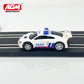 Track racing car accessories, toy car model. 1:64 model car