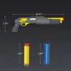 AGM MASTECH  Kids Toy Pump Action Shotgun Hunting Rifle with Shells Shotgun - Realistic Toy Gun (20.47Inches) - Gray