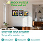 AI Block Puzzle: Custom Pixel Art Puzzle, Fast Online Rendering, Perfect Wall Decor