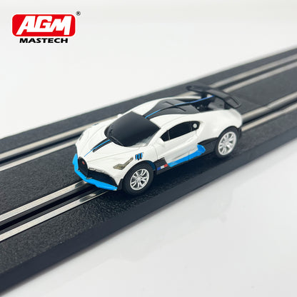 Track racing car accessories, toy car model. 1:64 model car