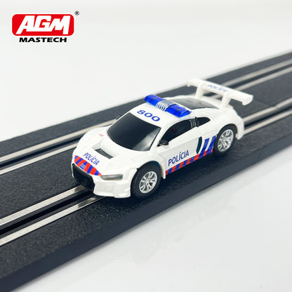 Track racing car accessories, toy car model. 1:64 model car