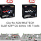 1:87 Scale Slot Car Racing Vehicle for Mini Deluxe Block Building GD Serie Race Set