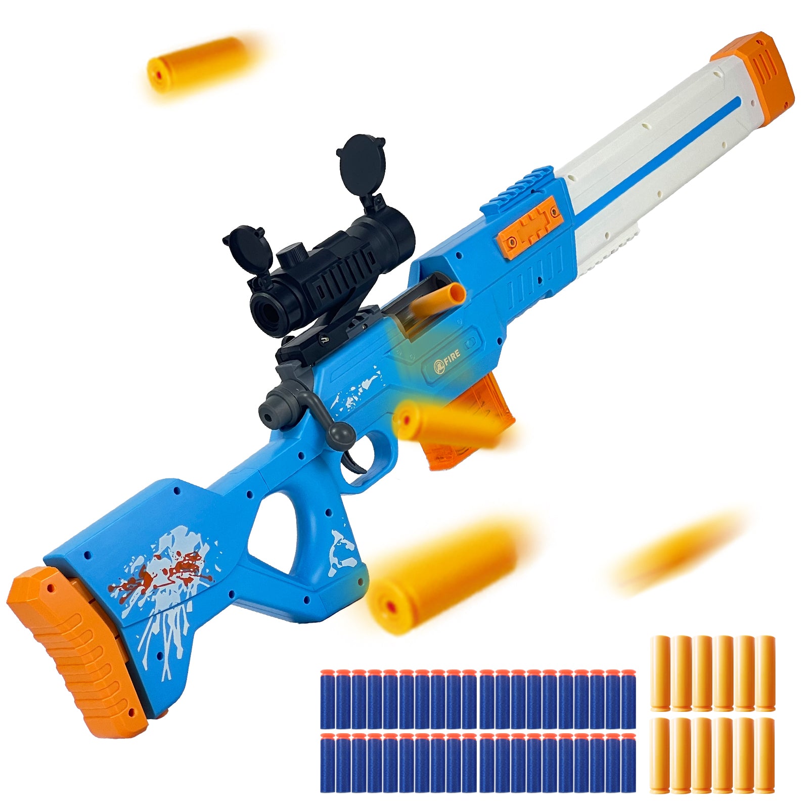 Safe and Fun Foam Soft Dart Sniper Rifles - Perfect for Shooting