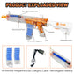 Automatic 416 Toy Gun, Electric Suction Darts Toy Gun, H416 Toy Gun, two shooting modes, for adults, teenagers, holiday gifts, birthday gifts, Halloween and Christmas gifts.