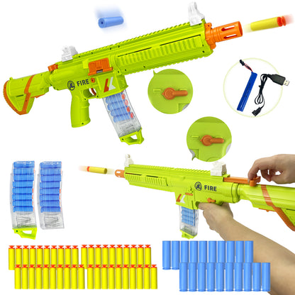 Automatic 416 Toy Gun, Electric Suction Darts Toy Gun, H416 Toy Gun, two shooting modes, for adults, teenagers, holiday gifts, birthday gifts, Halloween and Christmas gifts.