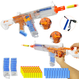 Automatic 416 Toy Gun, Electric Suction Darts Toy Gun, H416 Toy Gun, two shooting modes, for adults, teenagers, holiday gifts, birthday gifts, Halloween and Christmas gifts.