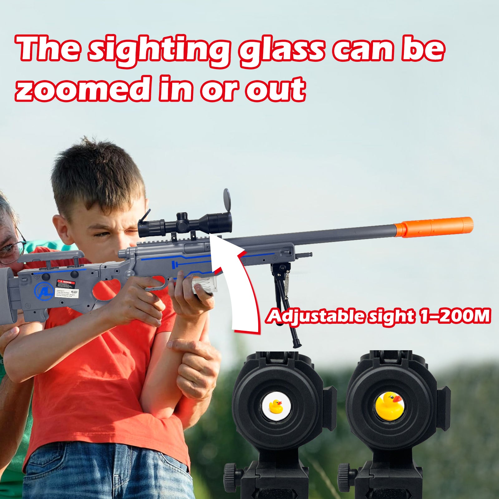 Precision and Power Toy AWM Sniper Rifle