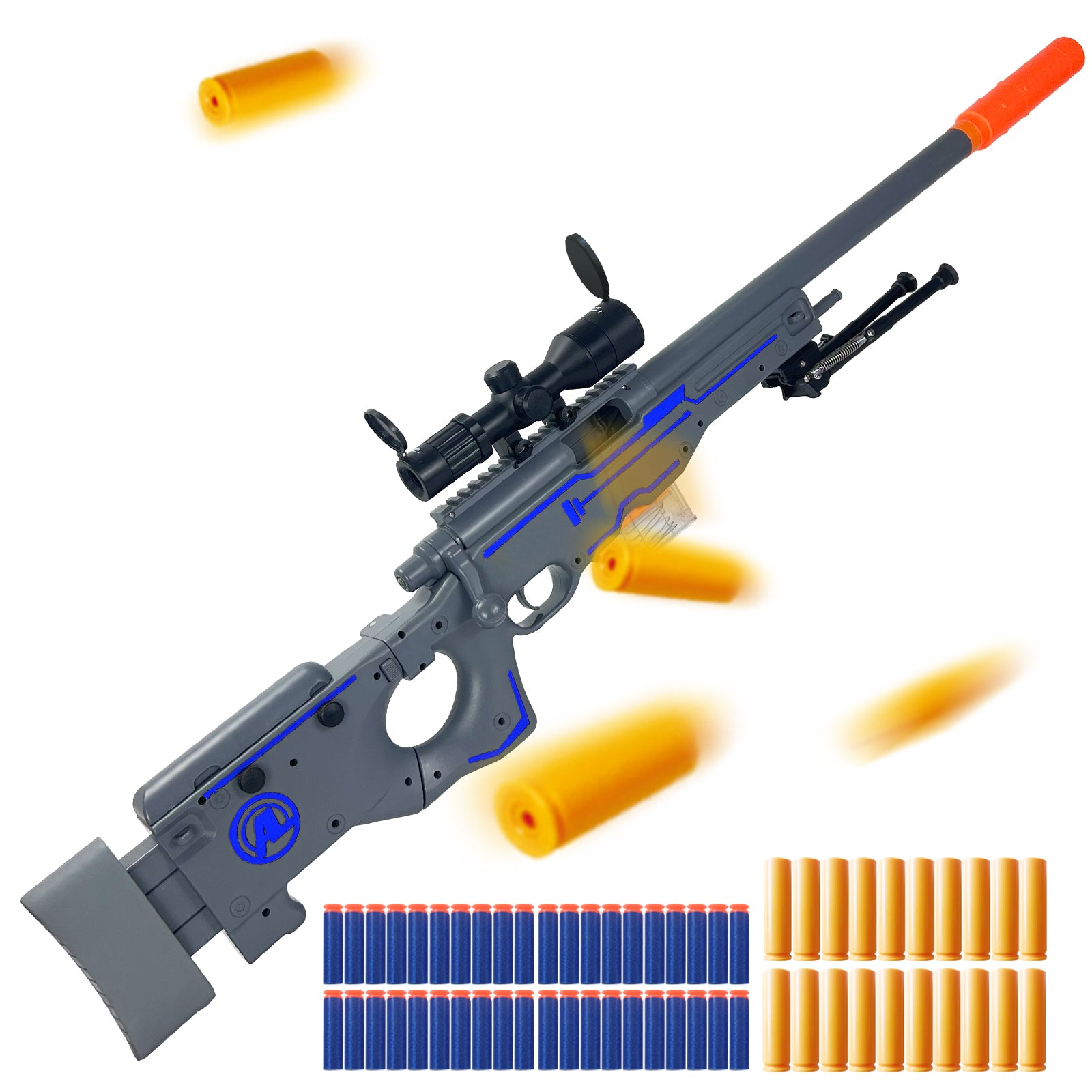 Safe and Fun Foam Soft Dart Sniper Rifles - Perfect for Shooting