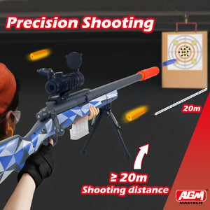 M24 Tactical Toy Gun - Features realistic design and safe soft bullets for endless fun and excitement! Birthday gift, children's gift, Christmas, outdoor game toys.