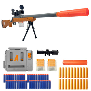 M24 Sniper Rifle Toy Brown+bullet loader