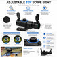 2x Scope-2X Tactical Blaster Scope – Clip-On Rail Mount Accessory for Blasters