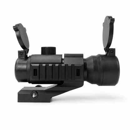 2x Scope-2X Tactical Blaster Scope – Clip-On Rail Mount Accessory for Blasters