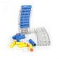 H416 / M16 Transparent 8-Round Magazine (2-Pack) – Built-In Spring Foam Dart Toy Magazine