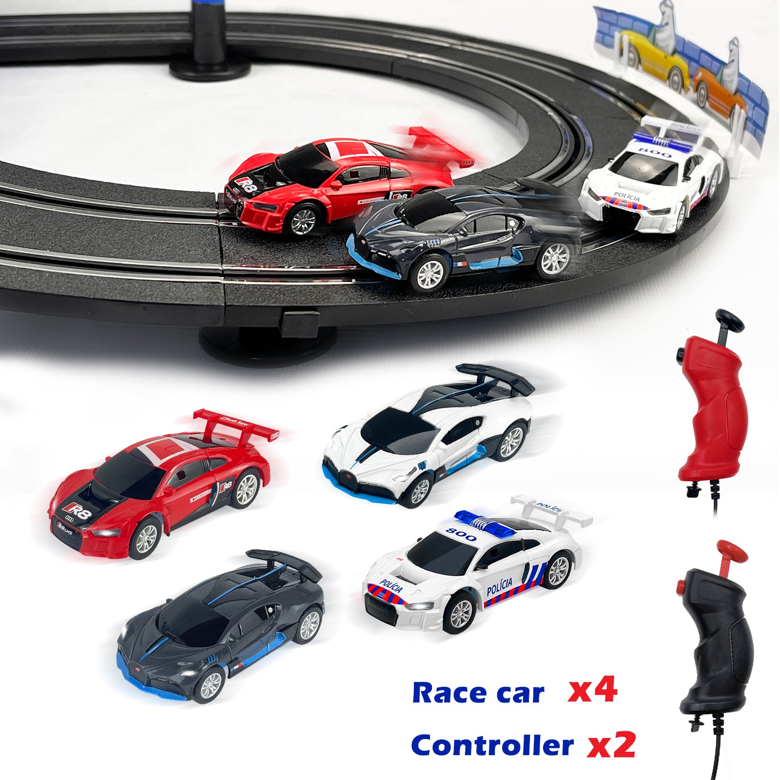 Best electric race car track online