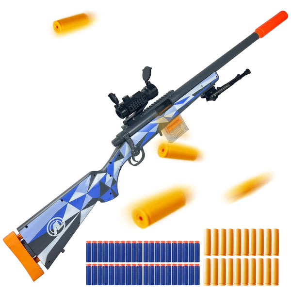 M24 Tactical Toy Gun - Features realistic design and safe soft bullets for endless fun and excitement! Birthday gift, children's gift, Christmas, outdoor game toys.