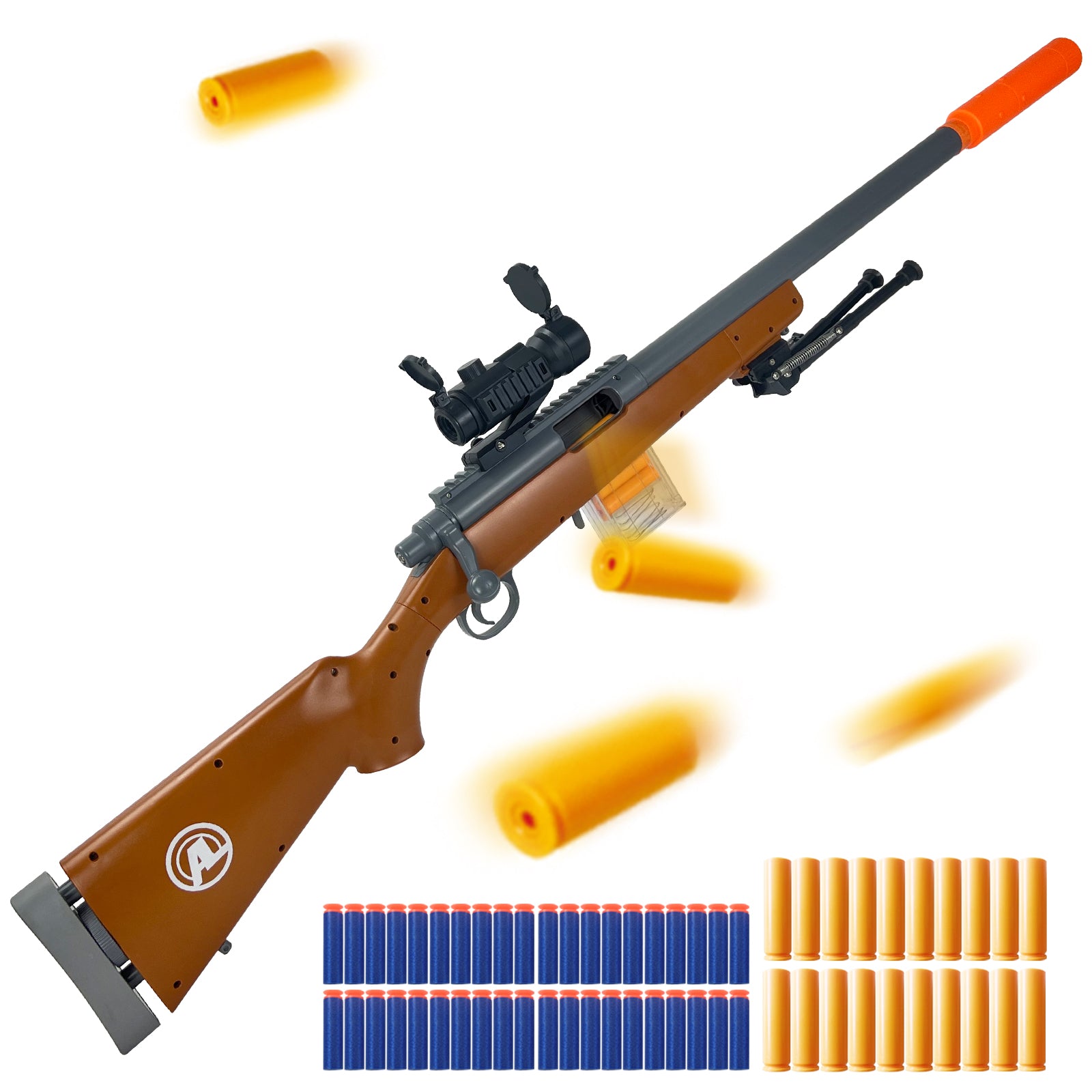 トイガン TACTICAL SNIPER RIFLE M24 Tactical Sniper Rifle Toy – Realistic Foam Dart Blaster for Backya